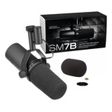 Microfone Shure Smb7 Dinâmico Proficional +