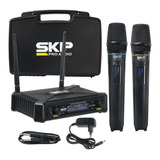 Microfone Skp Uhf 300-d S/ Fio