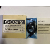 Microfone Sony Ecm-v1bmp Condensador Omnidirecional Preto