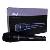 Microfone Stagg Sdmp30 Cardioide Dinamico Xlr C/ Cabo 3.5m