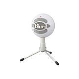 Microfone Streaming Condensador Usb Blue Snowball Ice Branco