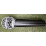 Microfone Superlux Tm58 Dinâmico Cardioide Cor
