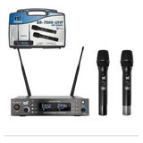Microfone Tsi Duplo S/fio Br7000 Digital