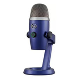 Microfone Usb Blue Yeti Condensador Nano Azul