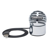 Microfone Usb Condenser Samson Meteorite Cor
