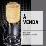 Microfone Valvulado Mxl V69