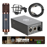 Microfone Valvulado Telefunken Tf39 Copperhead Deluxe