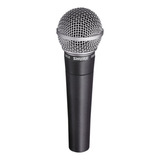 Microfone Vocal Profissional Shure Sm58 Dinâmico