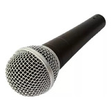 Microfone Vocal Profissional Sm-58 Cor Preta