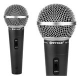 Microfone Wvngr M-58 Com Fio Profissional