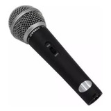 Microfone Wvngr M-58 Fio Dinâmico Profissional 5 Metros