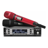 Microfones Sennheiser Ew Ew 135g4 Dinâmico Cardioide Cor Preto/vermelho
