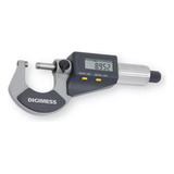 Micrometro Externo Digital 0-25mm Resolução 0,001mm Ip40