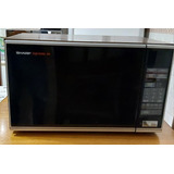 Microondas Sharp Mw-615a Carrousel Sm Com Prato E O Suporte