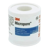 Micropore 3m Fita 50mm X 10m Branca Hipoalergênica 01 Unid