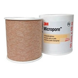 Micropore Fita De 50mmx10m - 3m Cor Bege 01 Rolo 