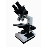 Microscópio Binocular Biológico Acromático 1600x Led
