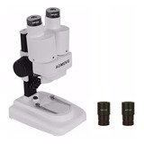 Microscópio Binocular Com Ampliação De Até 40x