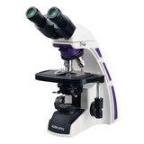 Microscopio Binocular Otica Infinita Planacromatico Led