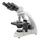 Microscopio Binocular Planacromática Biológico 2500x Digilab