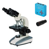 Microscópio Biológico Di-136b Com Câmera Hdmi
