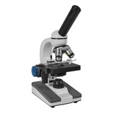 Microscópio Biológico Monocular Acromático 640x Led