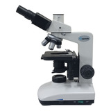 Microscópio Biológico Trinocular Planacromático 1600x Bioval