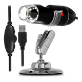 Microscópio Digital 500x De Zomm Câmera Hd 2.0mp 
