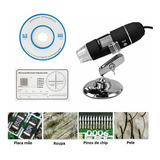 Microscópio Digital Usb Zoom 1000x Placas