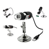 Microscópio Digital Zoom 1600x Cam 2.0 Mp Profissional Usb