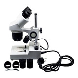 Microscópio Estéreo Binocular Ak24 20x -40x 220v