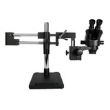 Microscópio Estereoscópico Trinocular Simul-focal 7x-45x