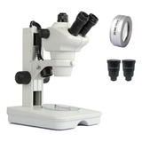 Microscópio Estereoscópio Trinocular 200x - Obj E Ocular 20x