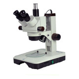 Microscopio Estereoscopio Trinocular Com Zoom Aum.