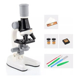 Microscópio Óptico Infantil 100x 400x 1200x