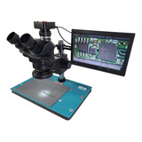 Microscópio Trinocular 7050 + Camera +