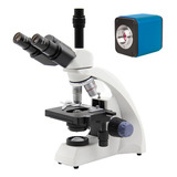 Microscopio Trinocular Di-115t Com Câmera True