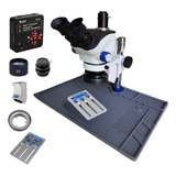 Microscópio Trinocular Kaisi + Base +