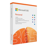 Microsoft 365 Personal Office Mídia Física