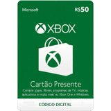 Microsoft Gift Card R$ 50 Reais