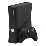 Microsoft Xbox 360 Slim 4gb Kinect Matte Black Com 2 Jogos
