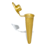 Microtubo 0,38ml Int 0,5ml Ext Pct C/ 1000 Un Dourado