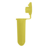 Microtubo 0,7 Ml Interno E 1,5 Ml Externo Amarelo 1000 Unid