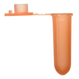 Microtubo 0,7 Ml Interno E 1,5 Ml Externo Laranja 1000 Unid