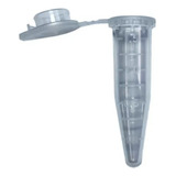 Microtubo De Centrifugação 1,5ml Eppendorf Pacote 500un