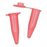 Microtubo Pino Cápsula Flaconete 1,0ml Vermelho C/1000 Un 