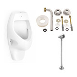 Mictorio Branco Eco C/ Sifao Integrado+kit Fixação+valvula 