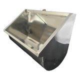 Mictório Individual 60cm Em Inox Incluso Válvula