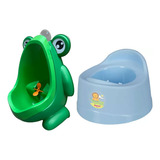 Mictorio Infantil Sapinho + Troninho Pinico Planeta Azul