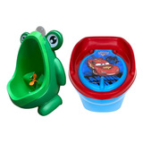Mictorio Infantil Sapinho Verde + Troninho Disney Carros 2x1